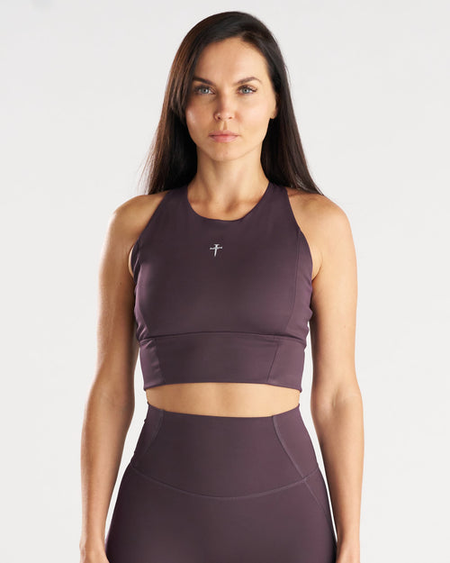 Endura-Train™ Longline Bra - Nightshade