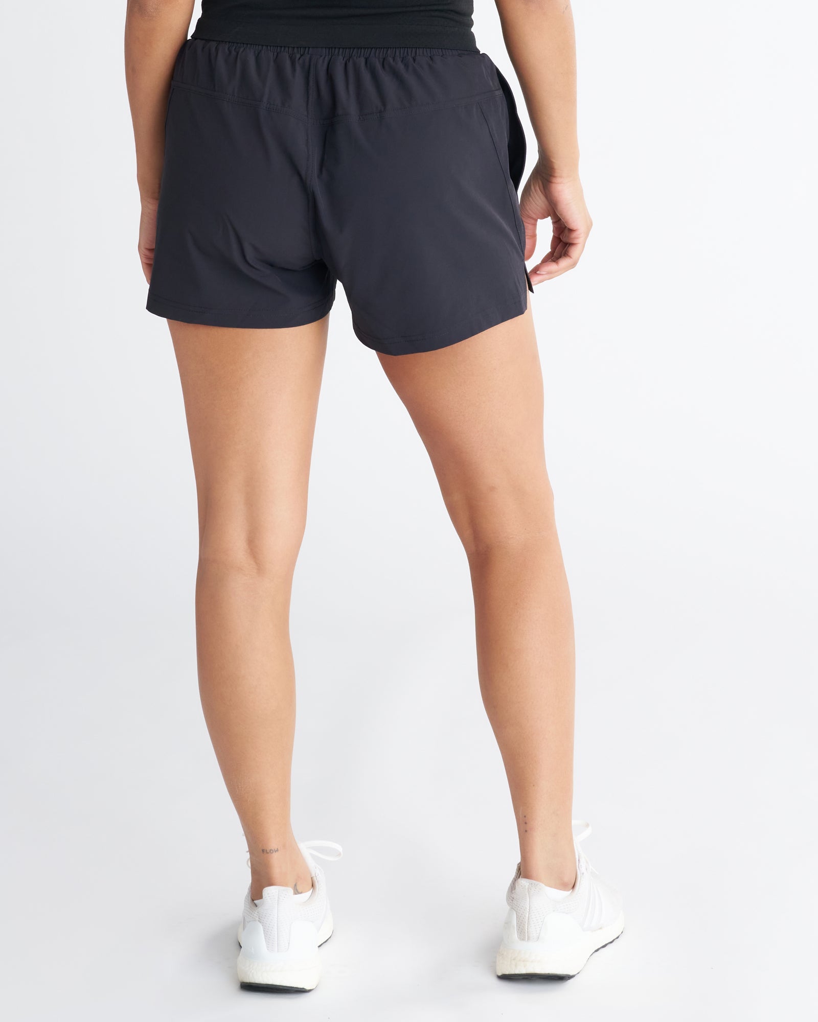 Womens 3" Pulse High Rise Short - Black