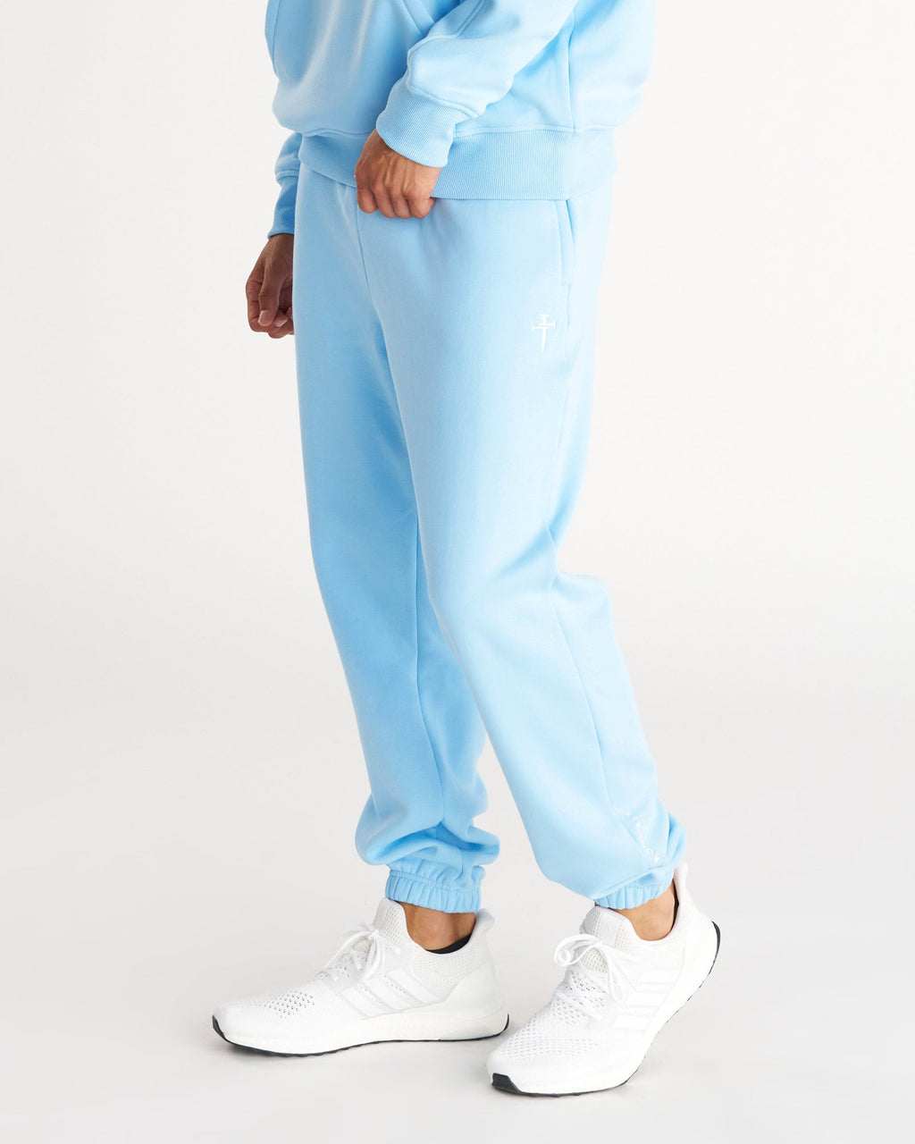 Signature Fleece Sweatpants - Sky Blue