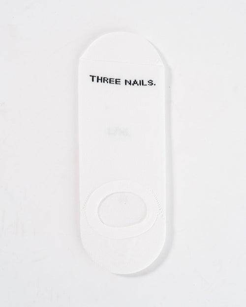 Essential No-Show Socks (3 Pack) - White