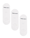 Essential No-Show Socks (3 Pack) - White