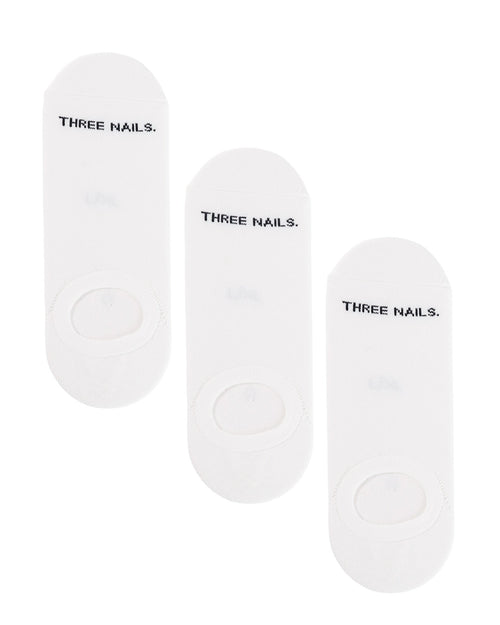 Essential No-Show Socks (3 Pack) - White