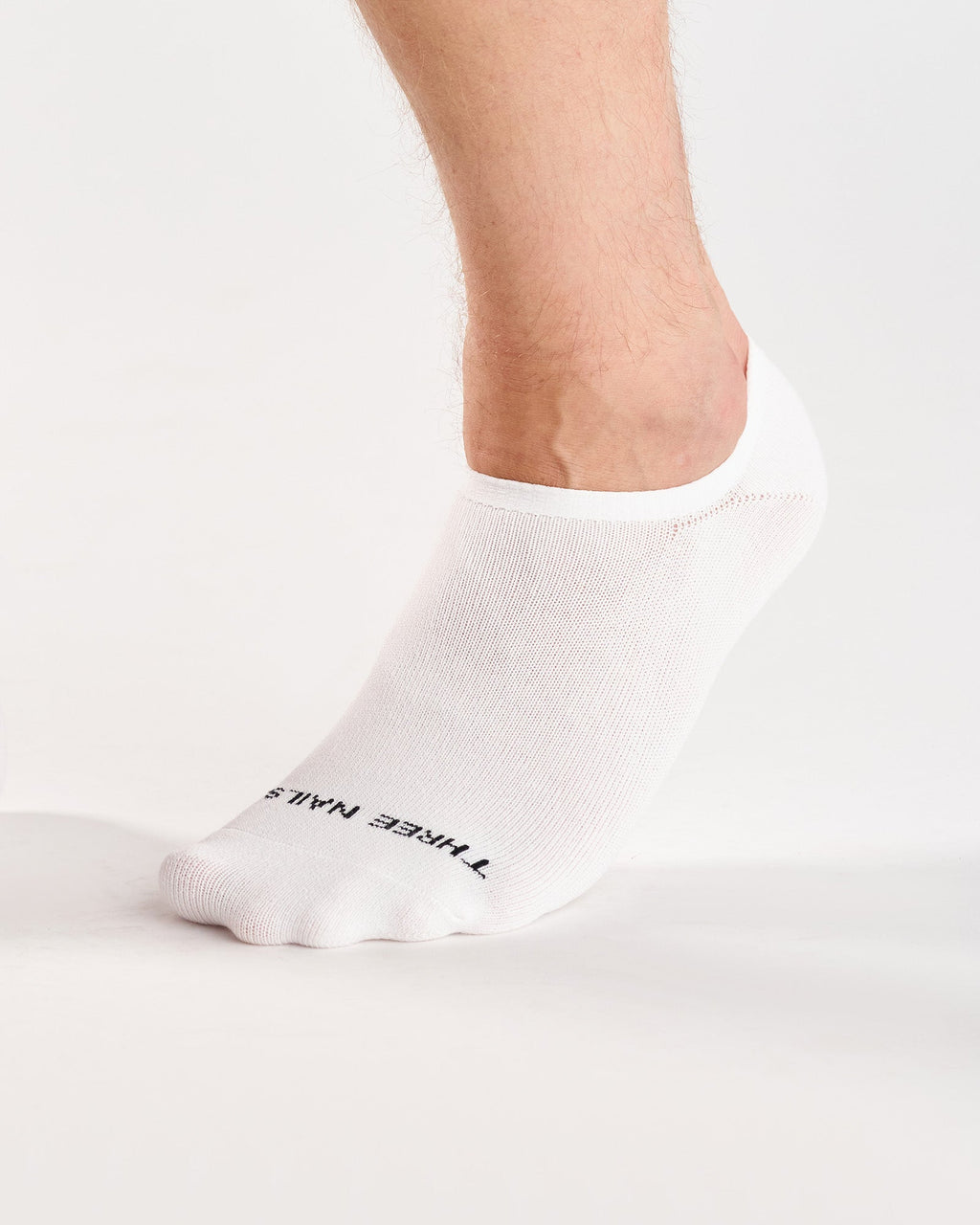 Essential No-Show Socks (3 Pack) - White