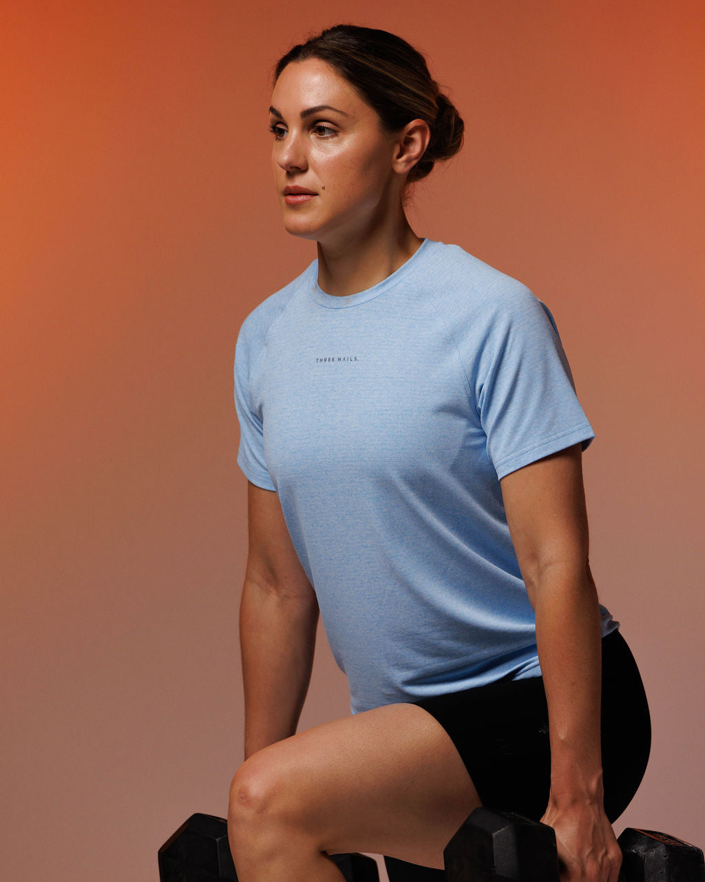 Women's Aion-Lite™ Tee - Sky Blue Marl