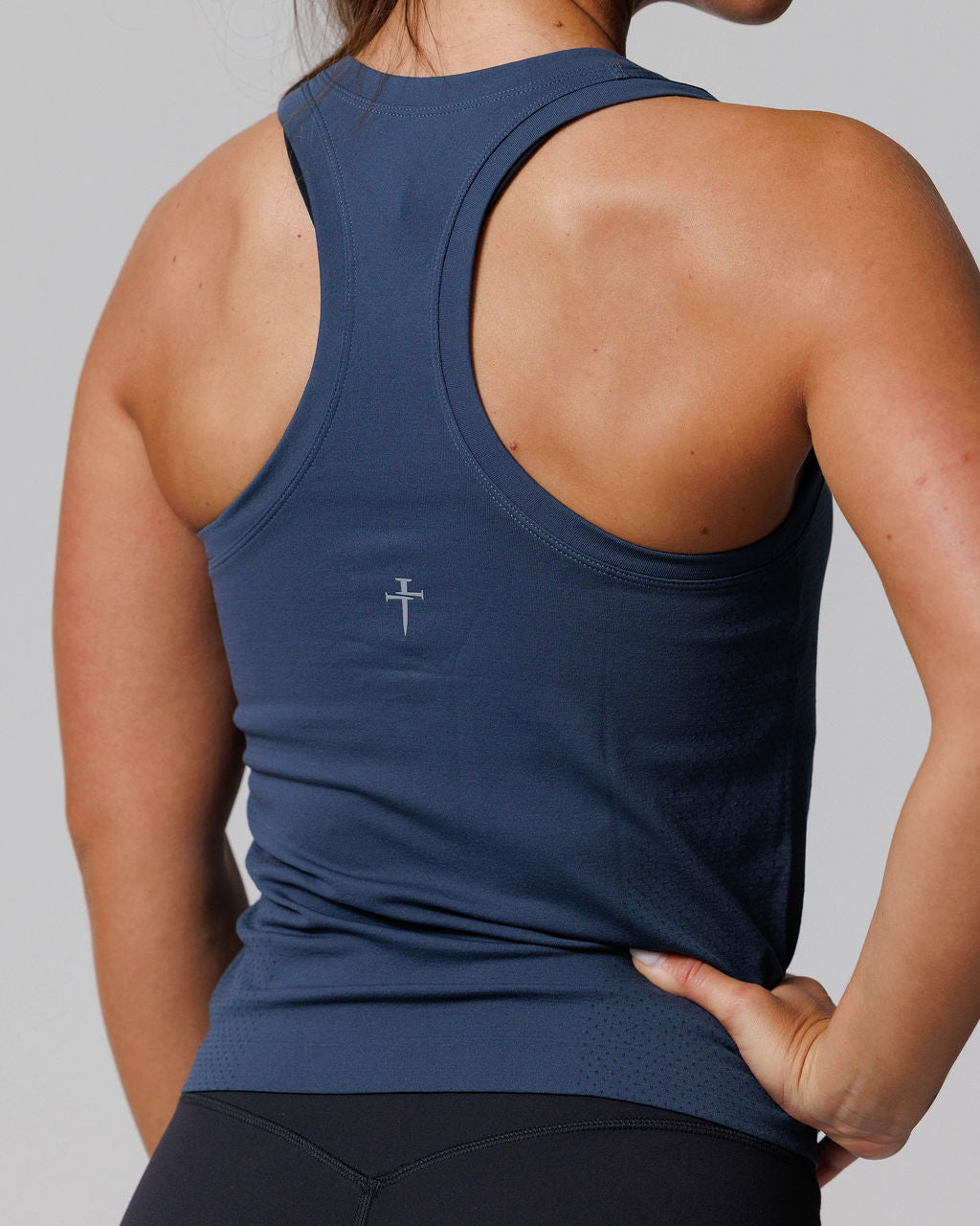 Women's Seamless Tank - Midnight Navy
