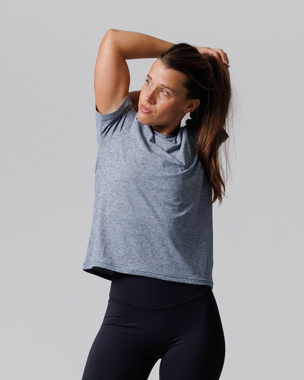Women's Aion-Lite™ Tee - Midnight Navy Marl