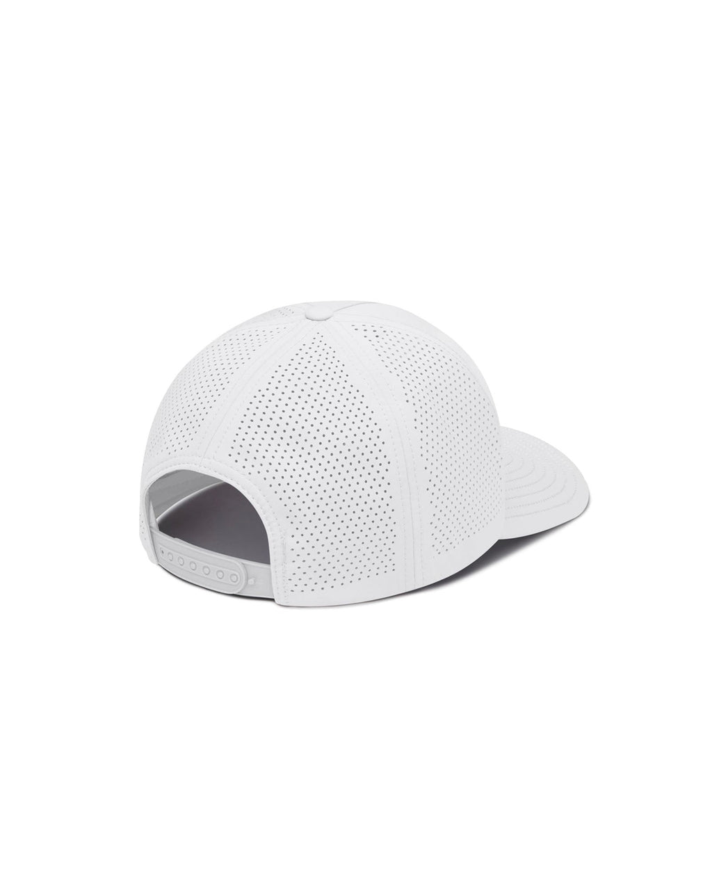 Perforated Hat - White